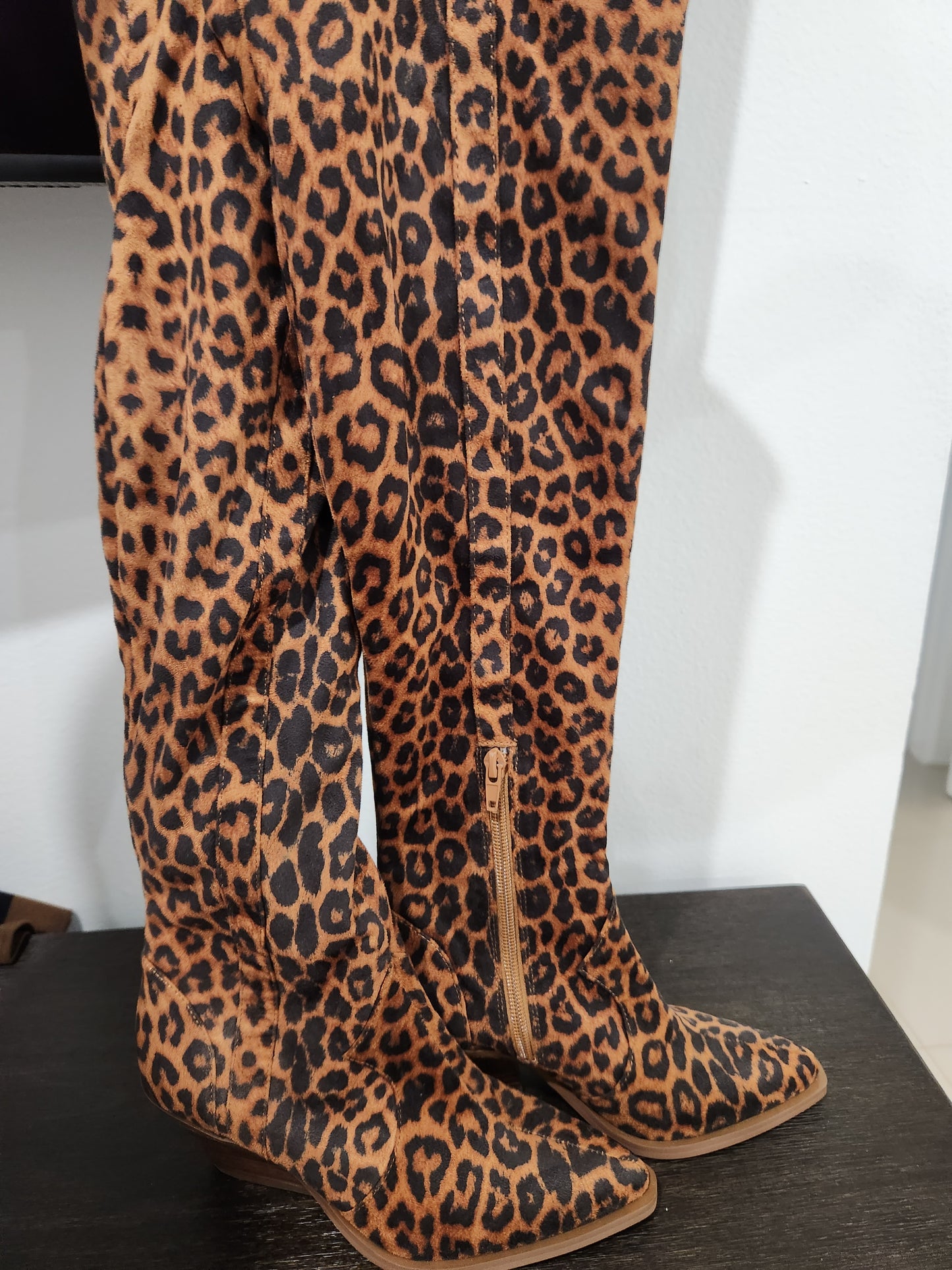 Botas leopardo