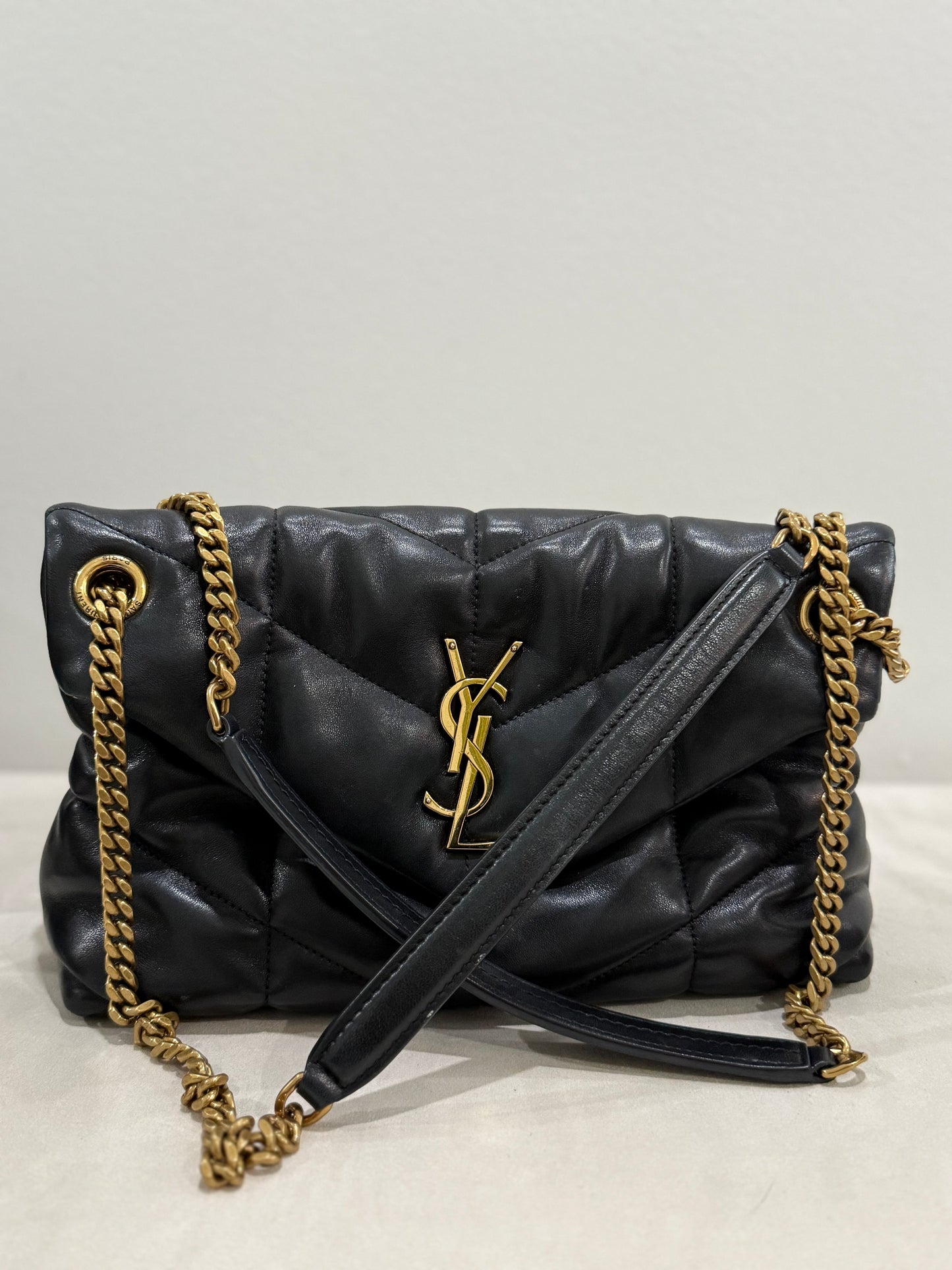 YsL black bag