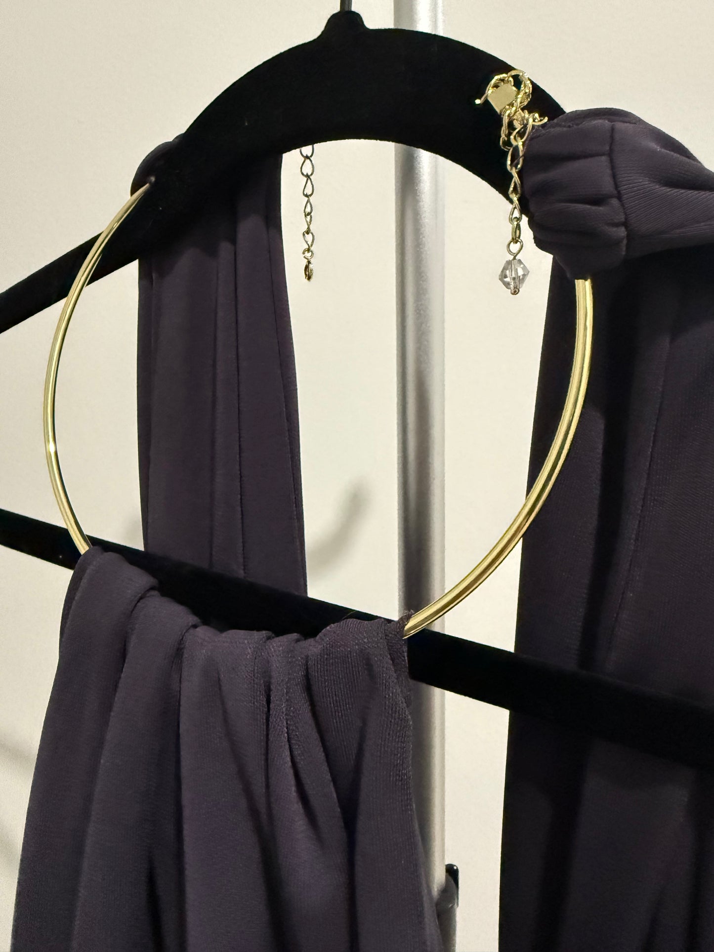 zara plum halter dress limited edition