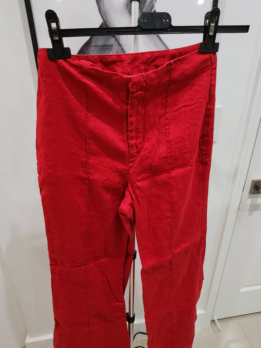 Pantalon rojo reformation