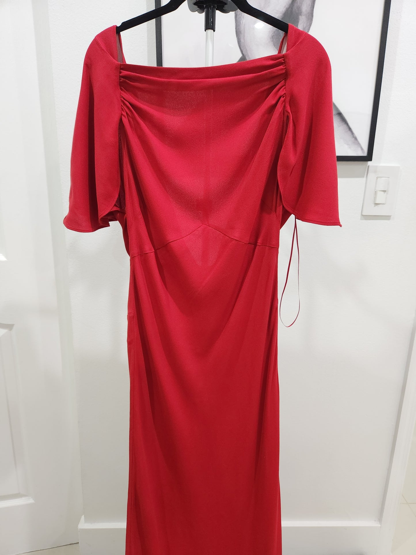 Vestido rojo reformation