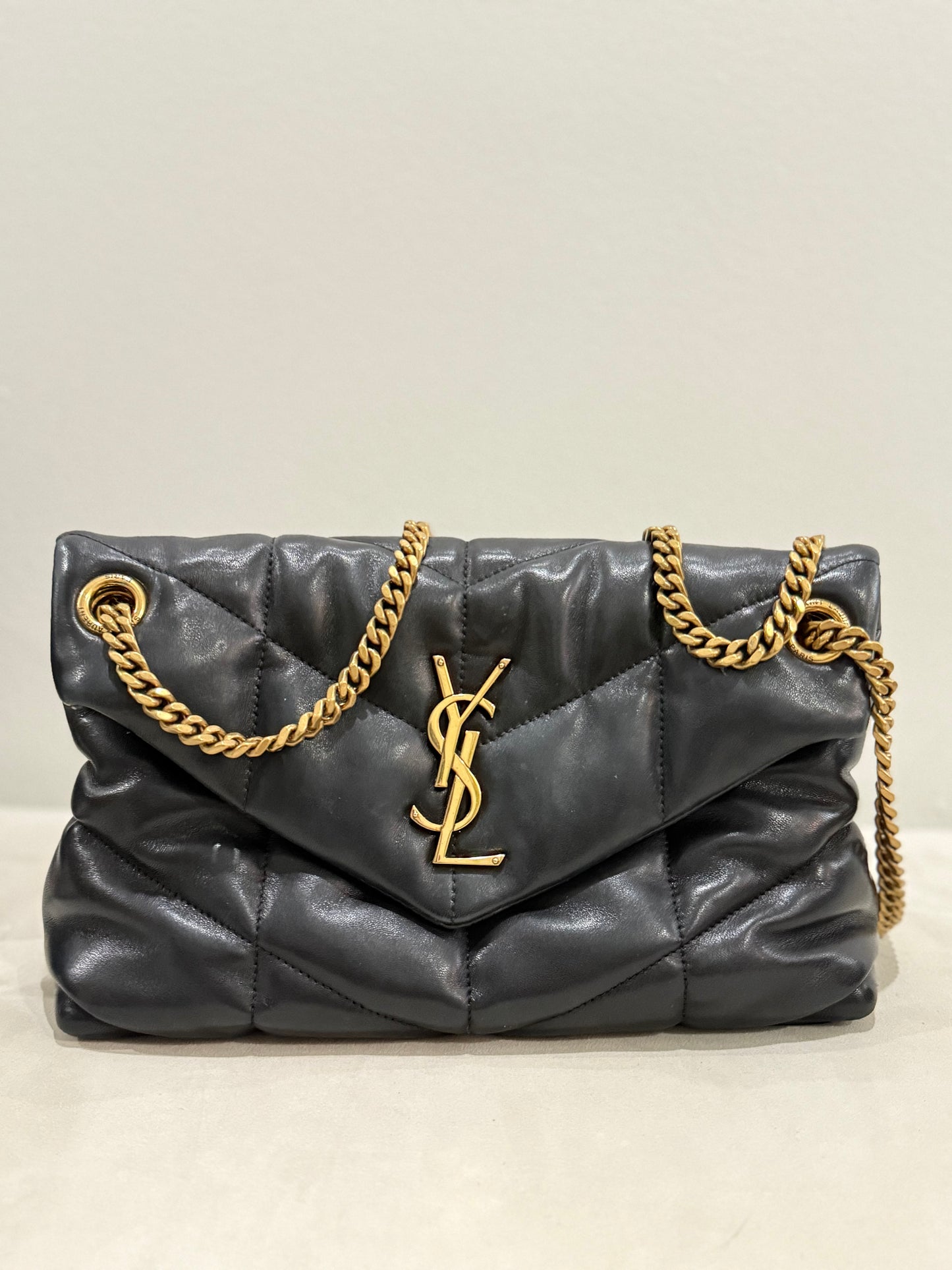 YsL black bag