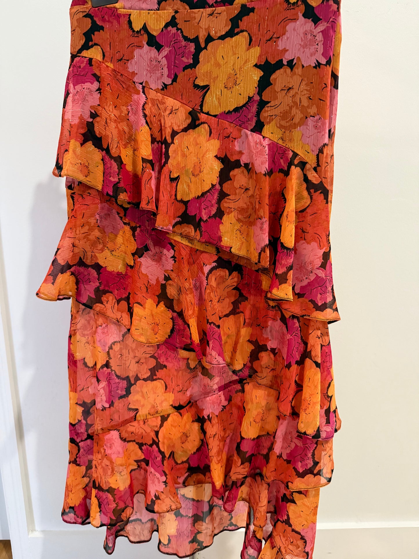 river island falda de flores