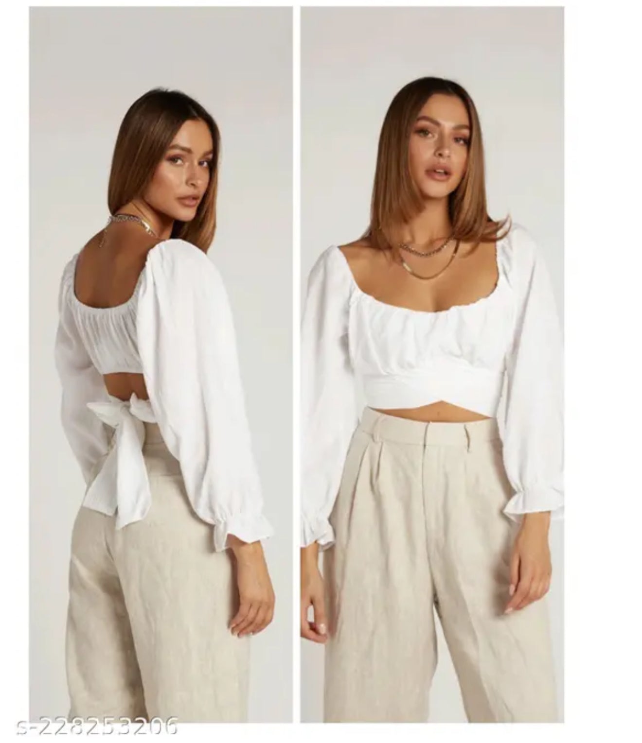white fox top